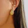 Starfish Starfish Earrings Textured Seashell Dangle Earrings C-Shape Earrings Set  Lady/Gifts
