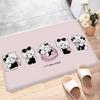 Cute Cartoon Mikko Cat Bathroom Mat Anti-slip Absorb Water Long Strip Cushion Bedroon Mat Hotel Decor Mat