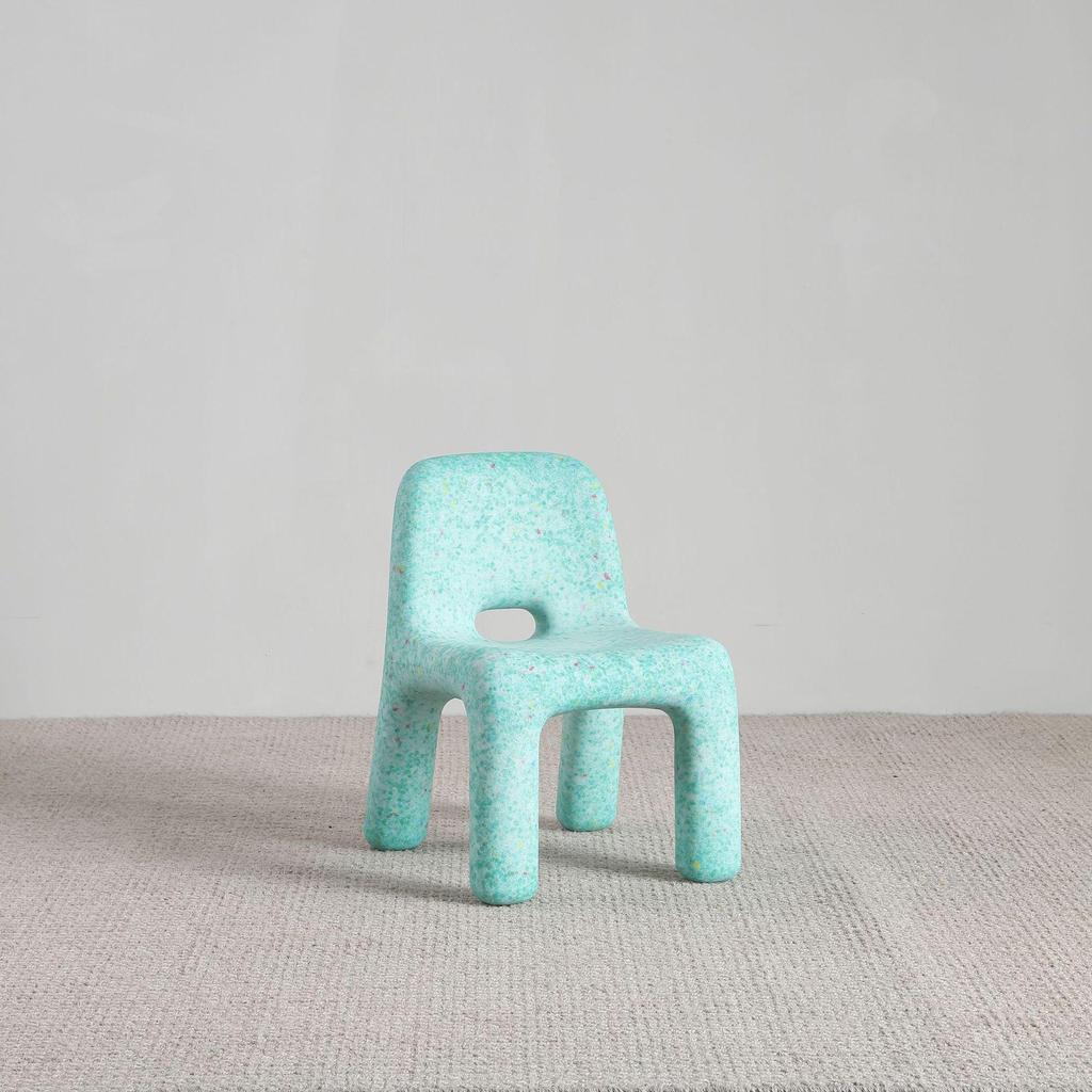 Charming Kids' Rotomolded Chair with Backrest - Perfect for Kindergarten and Outdoor Leisure