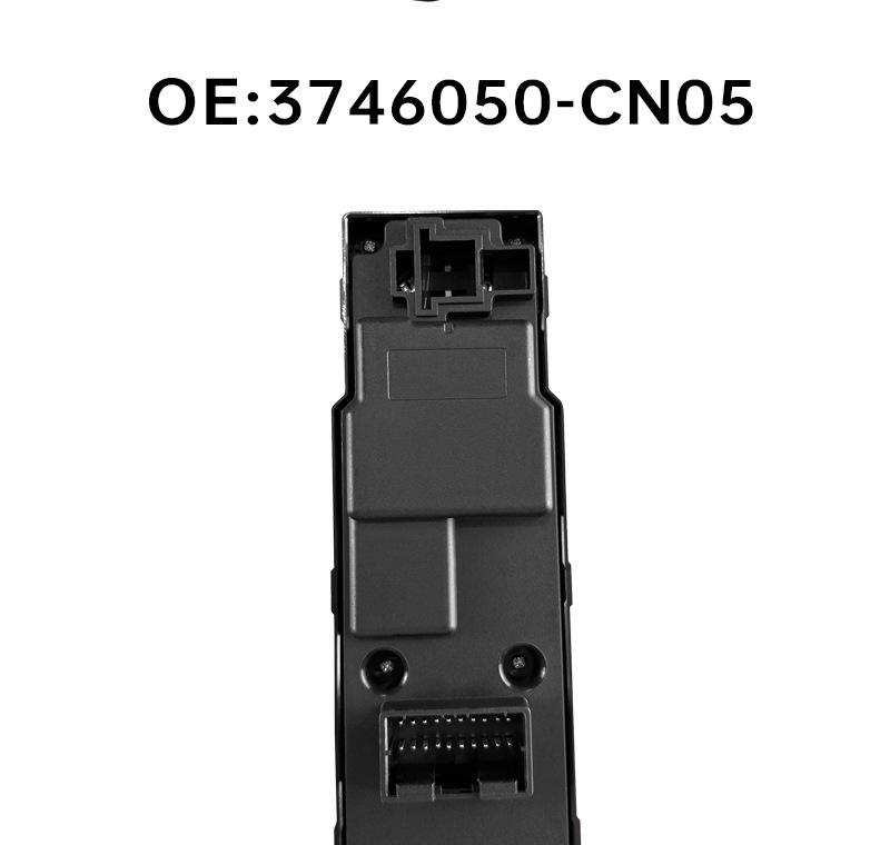 3746050-CN05: Driver's Side Window Regulator Switch for Changan CS55.
