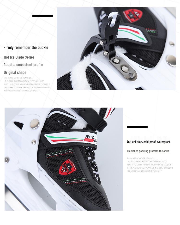 Adjustable Speed Skating Boots: Adult & Children's Ice Skates, Figure, Hockey, and Class Starting Skates.