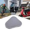 Motorcycle Seat Cushion Honeycomb High Elasticity Gel Seat Pad Comfortable Shock-Absorbing Butt Support UV Protection Electric