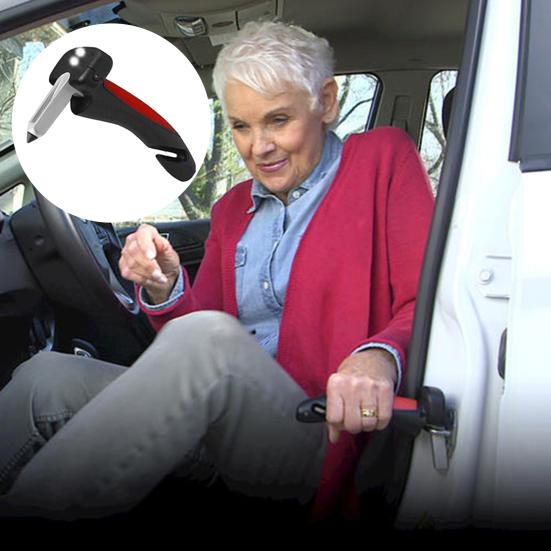 Multipurpose Handle Assist Door Car Handle Comfortable Grip Universal Simple Installation Auto Cane Portable Vehicle