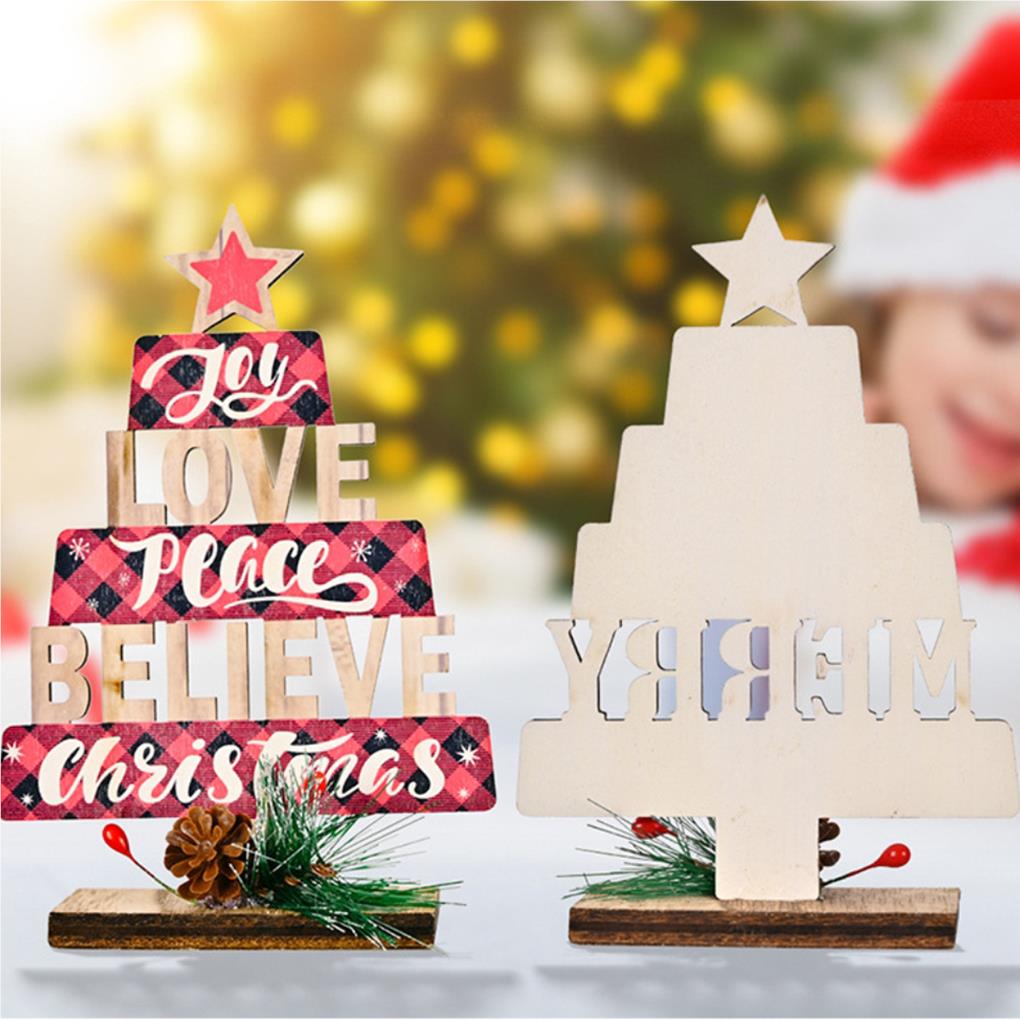 Christmas Tree Decoration Prop Interesting Tabletop Decor Scene Layout DIY Xmas Decoration Festival Adornment Holiday Ornaments