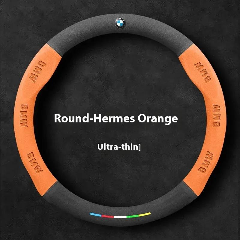 Neue Wildleder-Auto-Lenkradabdeckung für BMW M E46 E39 E60 E90 E91 E70 G05 F10 F15 F20 F30 G20 G30 X1 X3 X4 X5 X6 X7 M3 M4 M5 Auto