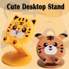 Tiger Cartoon Animal Mobile Phone Bracket Mobile Phone Holder Desktop Stand Tablet Holder