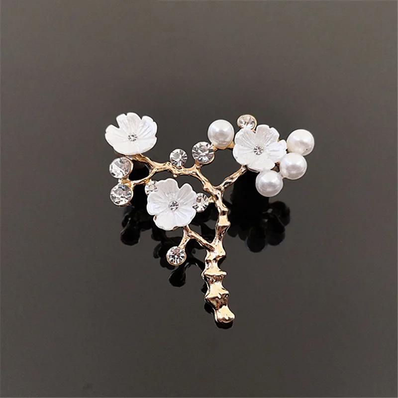 

Engood 50pcs Three-Flowers Pearl Rhinestones Alloy Branch Button DIY Hair Phone Case Decoration Sewing Trim Embellishments Craft золотой