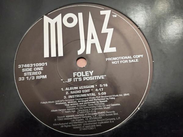 

12-дюймовая пластинка FOLEY - ... Если это положительно 3746310901 MoJazz 1993 США Соул/Фанк Б/У
