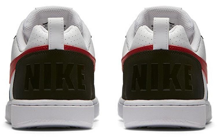 Nike Court Borough Low White Black Red 838937-102