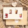 50Pcs/Set Coffee Lovers Sticker Self-adhesive Waterproof PVC DIY Phone Cover Cup Luggage Skateboard Laptop Scrapbook Graffiti Decal Kit