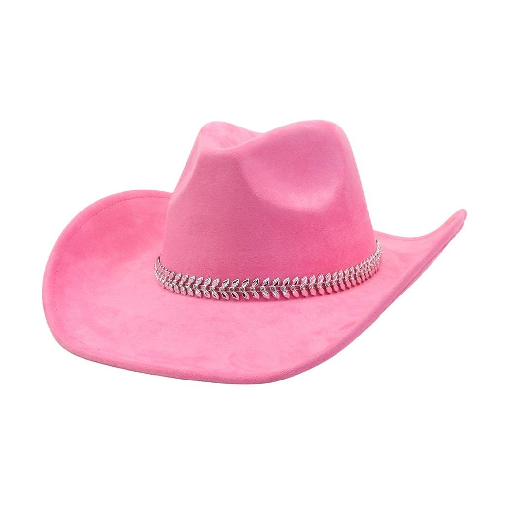 Vegan Suede Hat fishbone shape 9.5cm Wide Brim Fedora Hat Men's and Women's Autumn and Winter Felt Jazz Hat Classic Church Hat