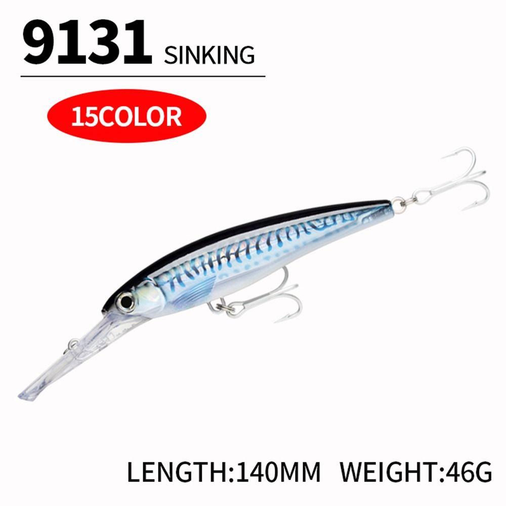 

14CM/47.6g Fishing Lure Long shot Artificial Fishing Bait Hot Minnow Fishing Lure New