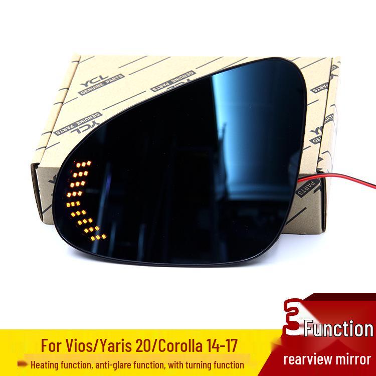 Toyota Camry 2016 Blue Anti-Dazzle Turn Signal Heated Defogging Rearview Mirror Lens