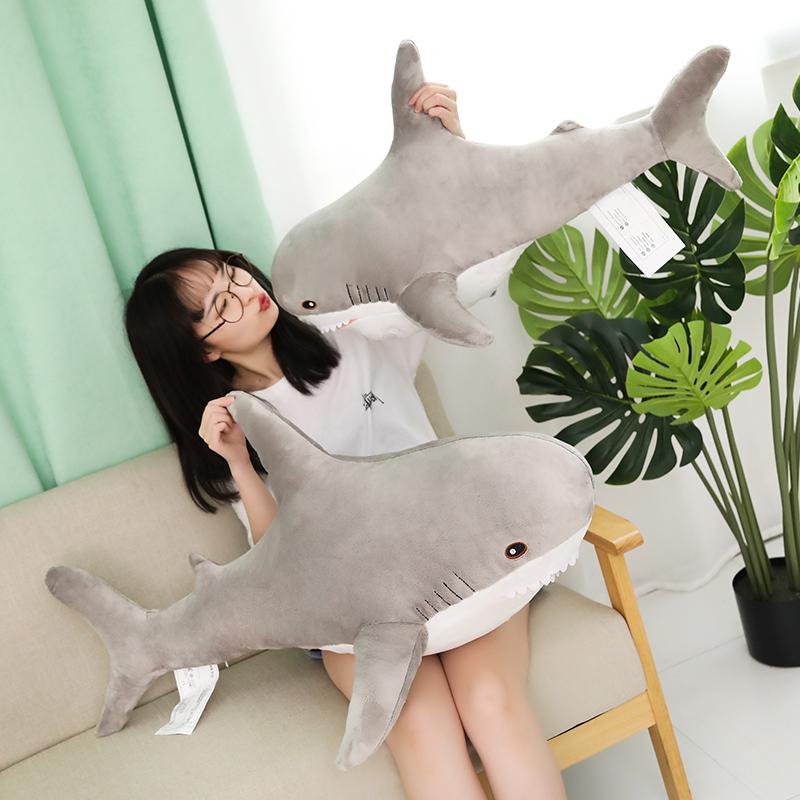 15-30Cm Plush Shark Toy Soft Stuffed Speelgoed Animal Reading Pillow For Birthday Gifts Cushion Doll Gift For Children