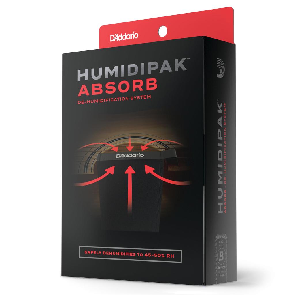 Humidipak Absorb Kit Guitar Humidity Control Kit D'Addario PW-HPK-04