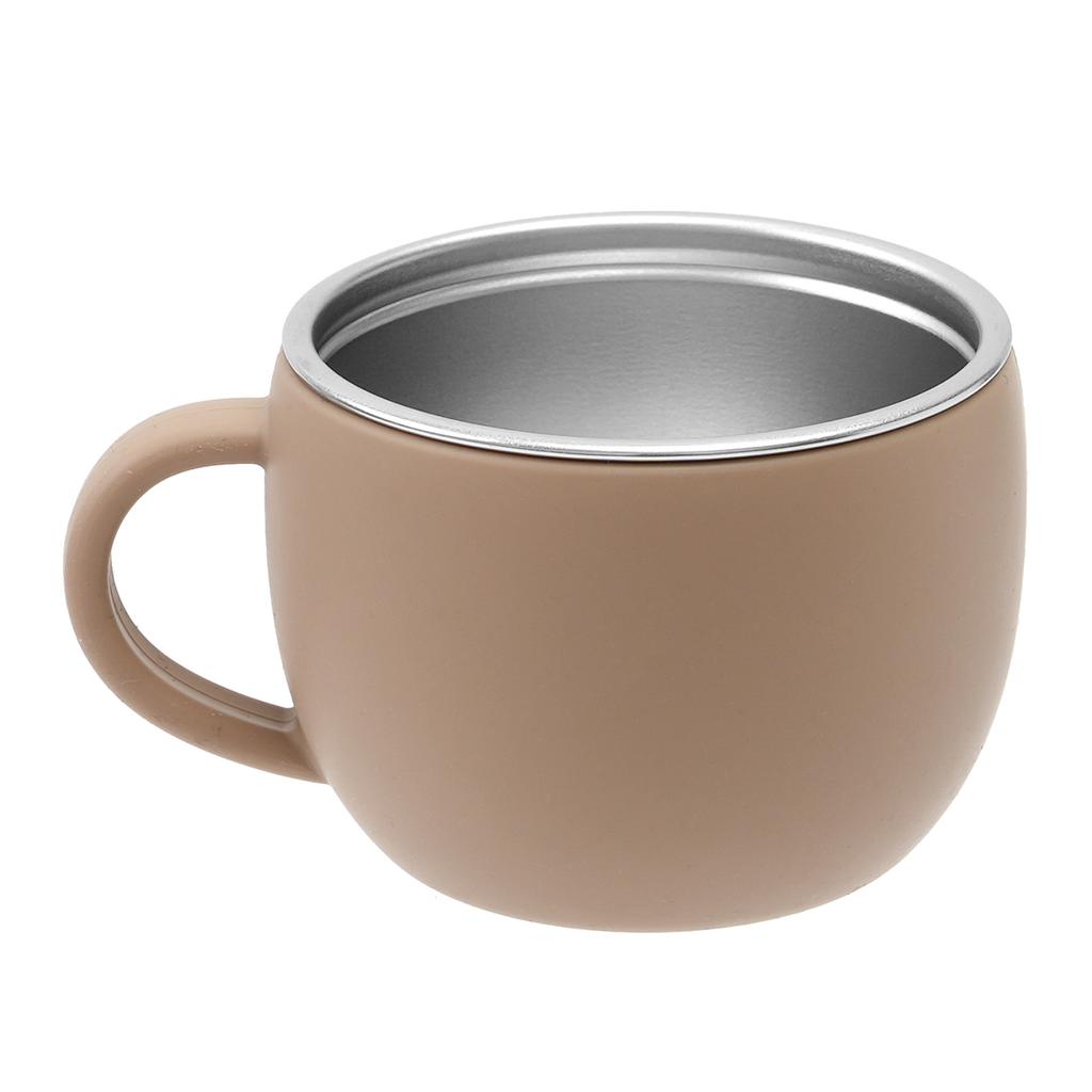 Color Kids 1 Stück Einhand-Fütterbecher BPA-frei Baby Edelstahl-Wasserbecher Abnehmbarer Silikon-Flüssigkeitsbecher Weihnachtsgeschenk