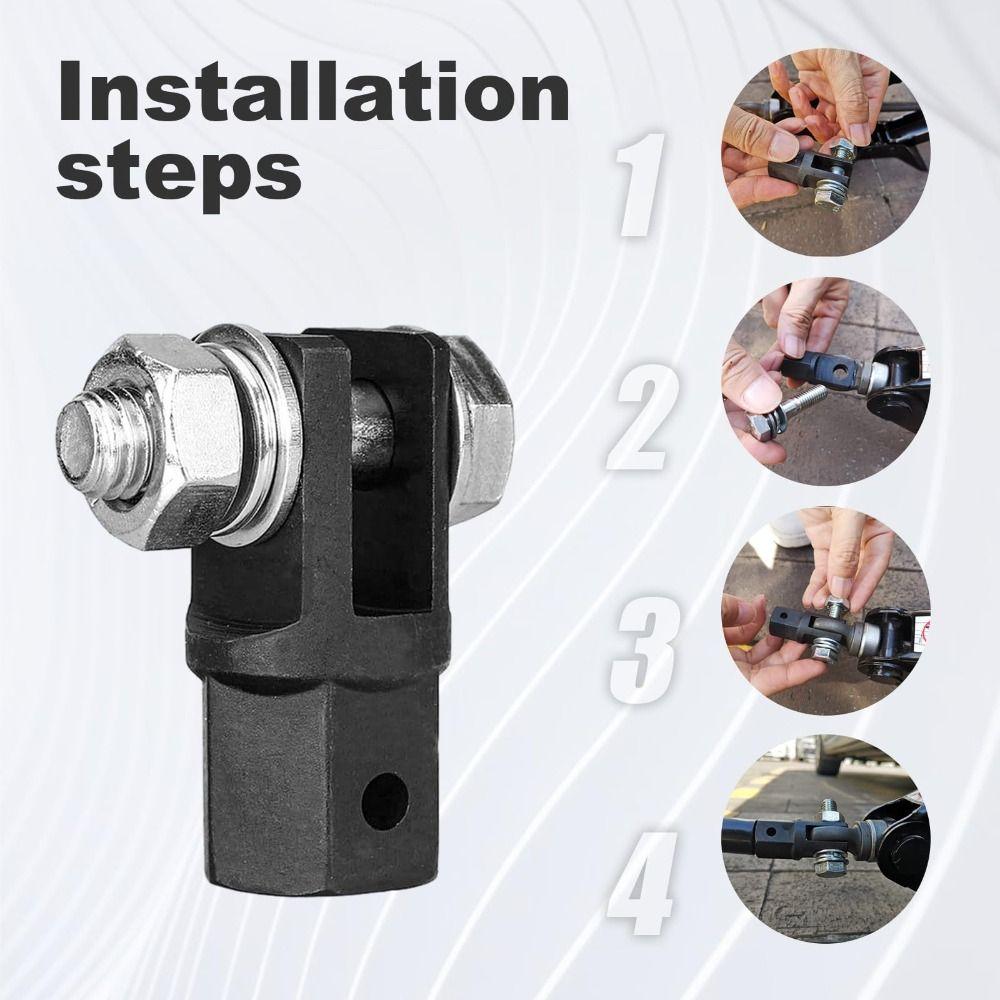 Sturdy Jack Drill Adapter Universal Jacks Lift Part Equipment Wrench Tool Automotive RV Trailer