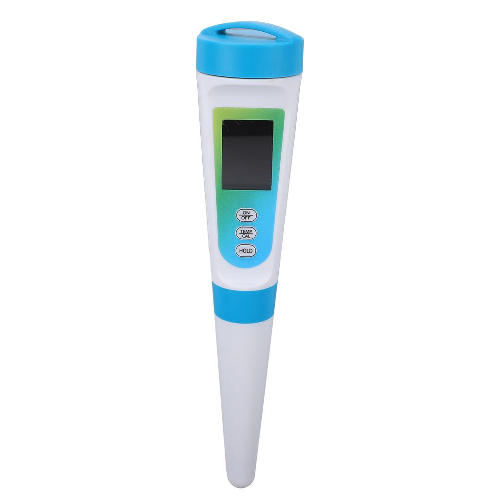 PH Tester High Accuracy 0 To 14 PH Measurement Range 2 In 1 Temperature PH Meter with ATC Function for Cheese Meat Fruit Food Dough