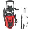 High Pressure Washer, 1800W, Adjustable Angle, Auto Stop, 30 X 27.5 X 76 Cm, Red and Black