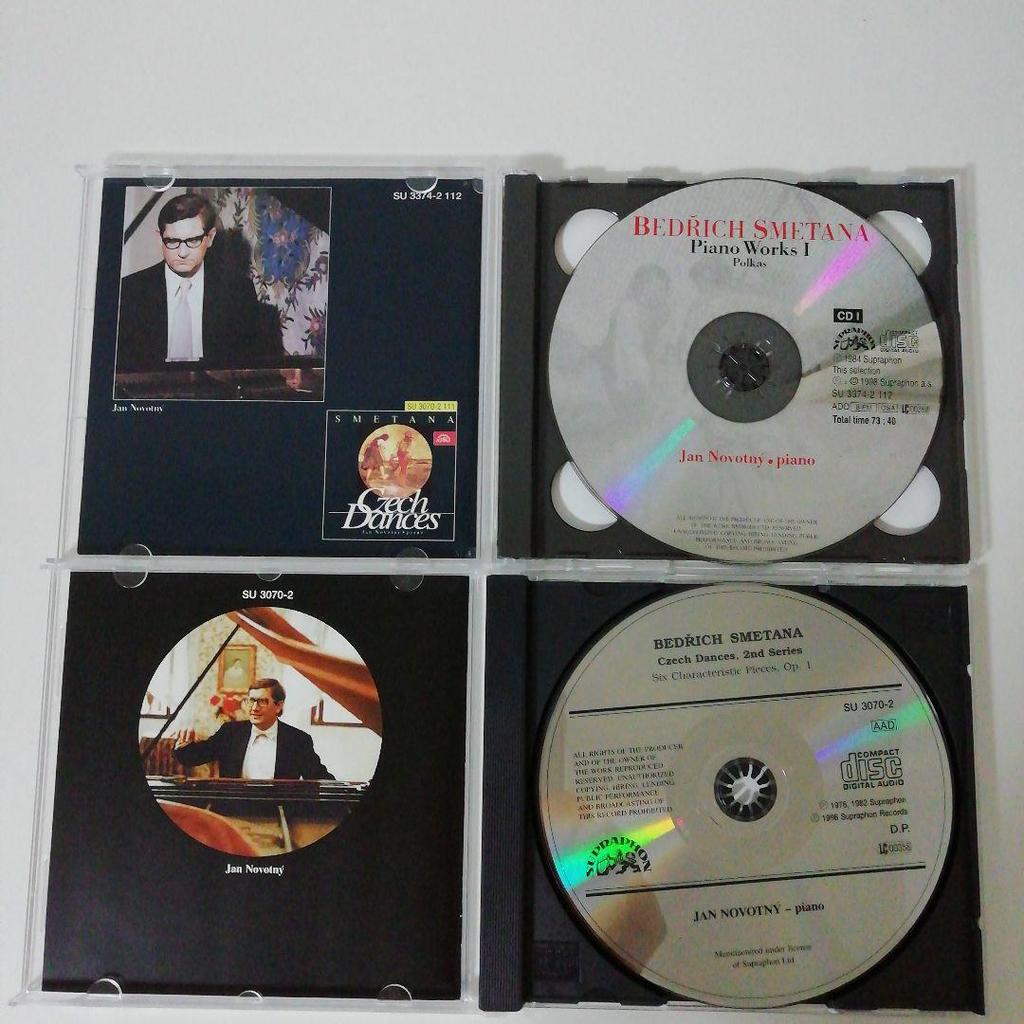 [USED] Smetana Piano Works/Czech Dances Vol. 2 Jan Novotny (P)