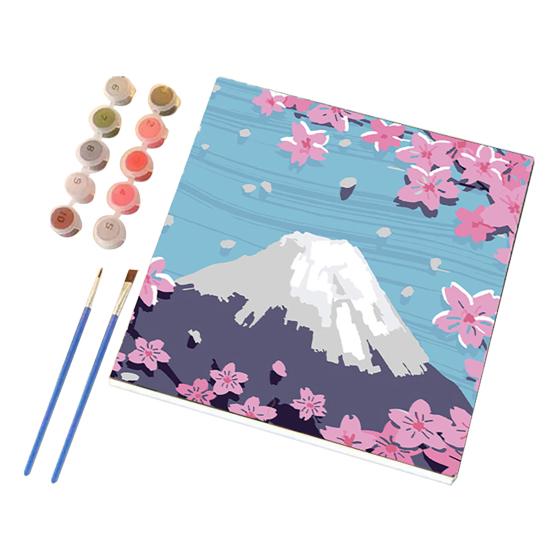 

Набор для самостоятельной раскраски по номерам для взрослых и детей, цифровая масляная живопись, набор акриловых красок на холсте, без рамки, для начинающих, акриловая краска