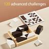 Hidden Block Puzzle 120 Level ABS Material Interesting Enhans Logic and Spatial Reasoning Suitable for 6 Years Old