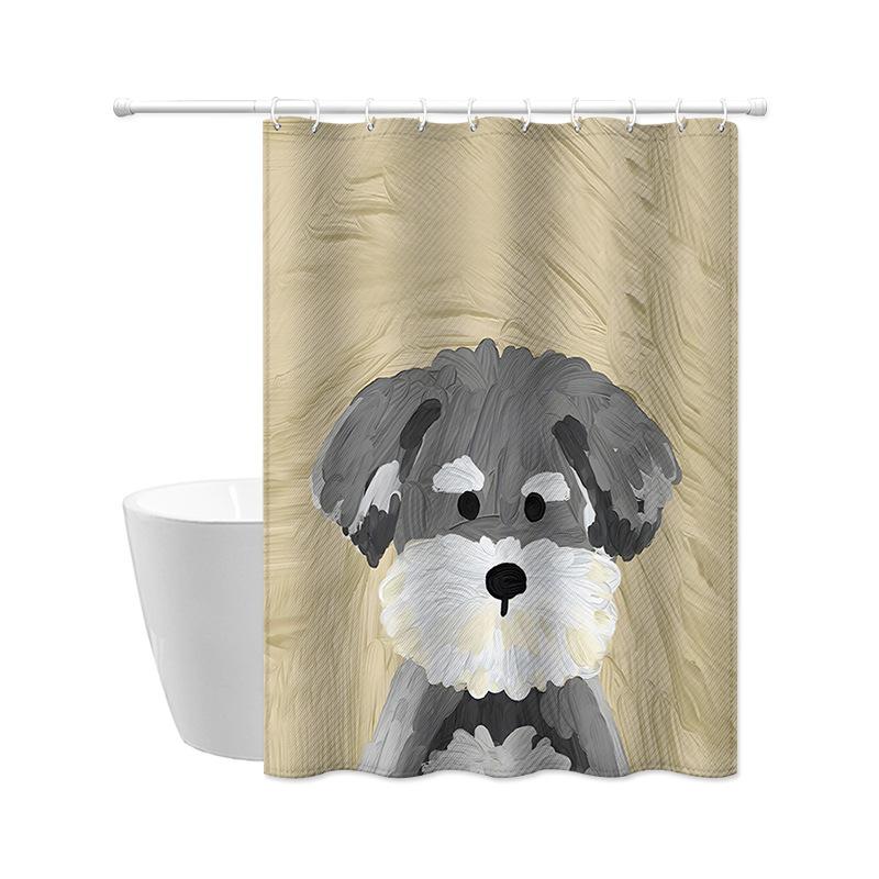 

JINRUN утолщенная водонепроницаемая занавеска для ванной комнаты, устойчивая к плесени, занавеска для душа, занавеска для душевой перегородки, занавеска для душа, занавеска для ванной комнаты, бесплатная перфорация 80*180