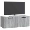 Wall Mounted TV Cabinet Grey Sonoma 78.5 x 31 x 30 cm
