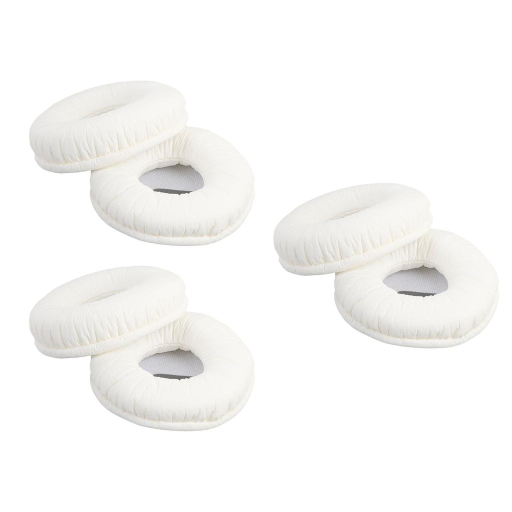 3 Pairs Headphones Replacement Ear Pads Cushions   Protein Leather Ear Pads for ATH-AR3  ATH-AR3iS