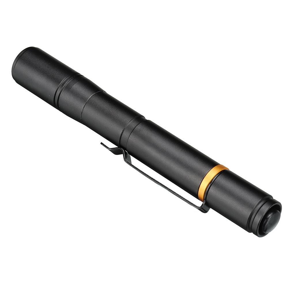 LED Flashlight Portable Pocket Emergency Light Mini Flashlights Yellow+White First Aid Pen Light Small Torch Doctor Nurse