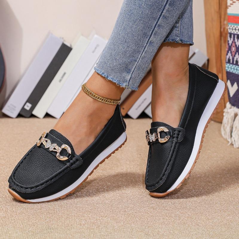 Fashion Spring Autumn New Style Popular Women's Luxury Shoes Casual Flat Single Shoes Fashion Women's Vulcanize Mom Shoes Zapatos Mujer