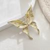 Delicate White Butterfly Brooches Butterfly Pin Stylish Women Brooch Wedding Celebration Pin for Daily and Party Wear