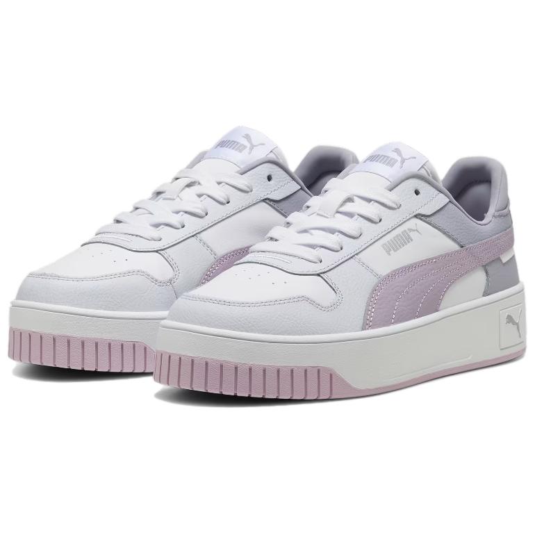 New PUMA Carina Street Sneakers 'White Lilac' Women's 389390-23