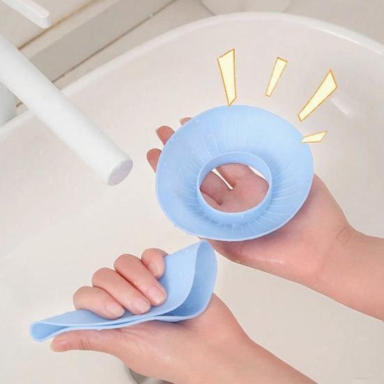 2 Paar Wasserdichte Handgelenkschoner Silikon-Armschützer zum Gesichtwaschen und für die Küchenreinigung Wiederverwendbare Spritzschutzmanschetten