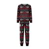 Christmas Printed Matching Family Pajama Set for Parents and Kids Holiday Wear