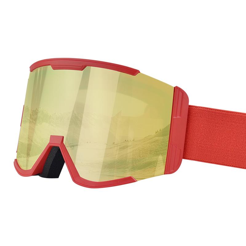 7062 Auf Lager Anti-Beschlag Snowboardbrille für Erwachsene, Skibrille, Doppelglas, Anti-Beschlag, Winddicht das ultimative Skiurlaub-Essential