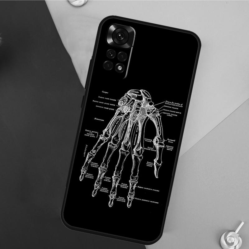 Medical Human Organs Brain Cover For Xiaomi Redmi Note 13 14 Pro 12 11 9 10 9S 10S 11S 12S Redmi 14C 10C 12C 13C Case