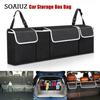 High Capacity Car Boot Back Seat Trunk Storage Bag Organizer Pocket Waterproof Oxford Storage Box Organizer Stowing Tidying Interior Accessories