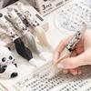 3PCS Quick Drying Neutral Pen 0.5mm Black Ink Writing Tool Office Signature Pen  Students