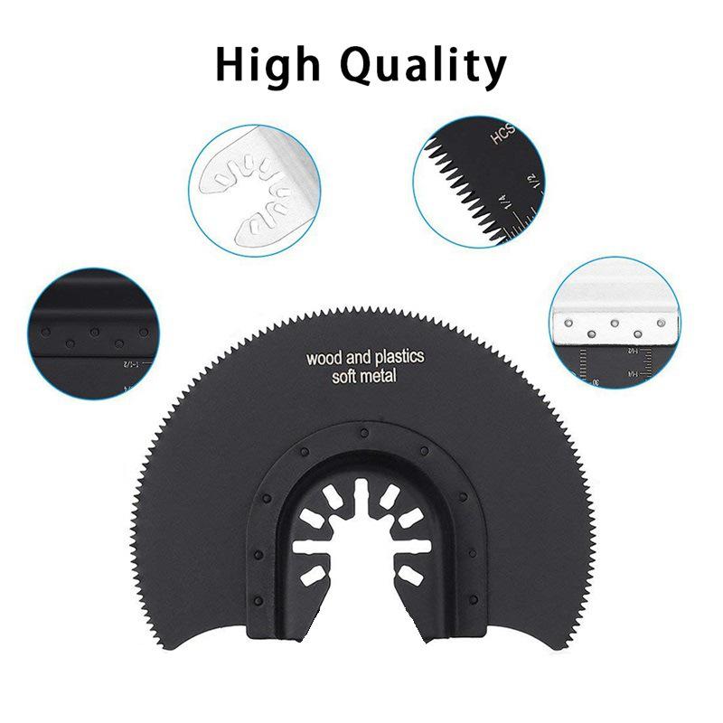 20-Piece Multi-Function Woodworking Saw Blade Set: Half-Round, High-Carbon, High-Speed Steel Blades