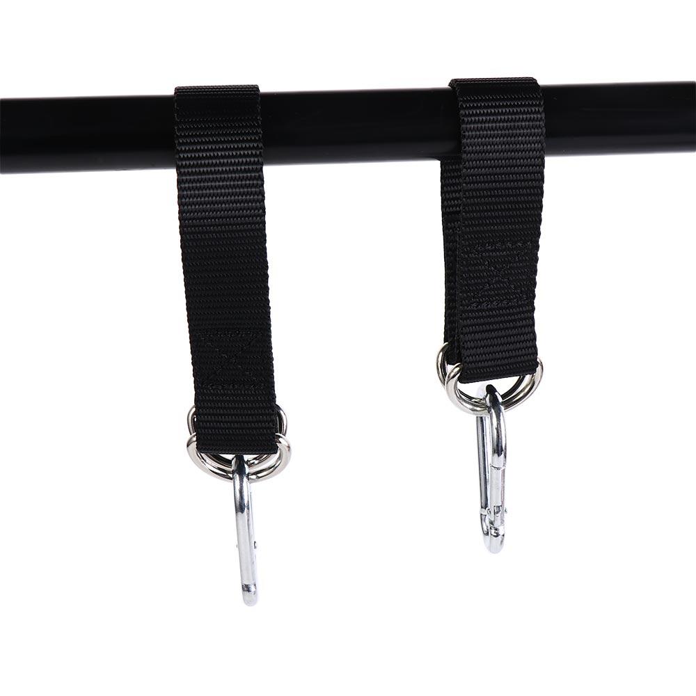 Single Layer Single Bar Extension Belt Dacron Heavy Duty Hook Ring Tree Swing Straps Punching Bag