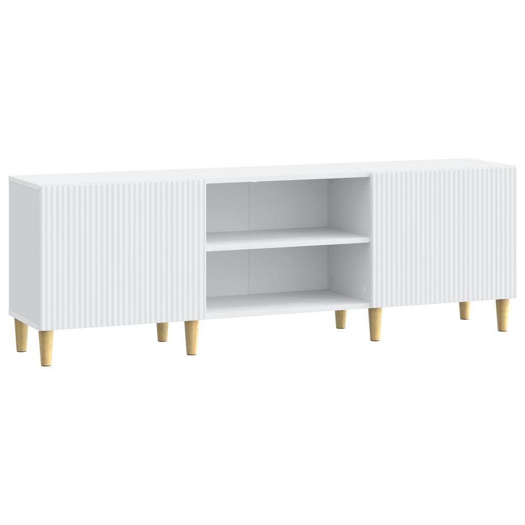 TV Stand White 150 x 31 x 50 cm Particleboard