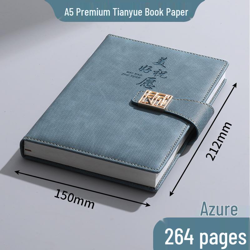 A5 Custom Logo Thickened Business Notebook Gift Set with Diary