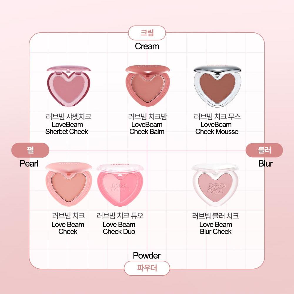 Lilybyred Love Beam Cheek Balm – Cream Blush Balm for Natural Glow