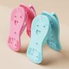 New Silicone Puppy Teething Toy Dental Health Anti-slip Texture Dog Chewing Toy Pink Blue Slippers Shaped Toy Boredom Relief
