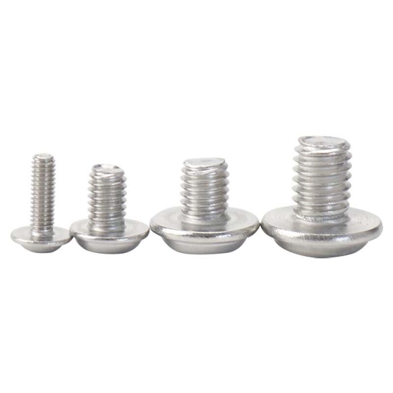 Bingyu 304 Stainless Steel Phillips Pan Head Machine Screw with Washer