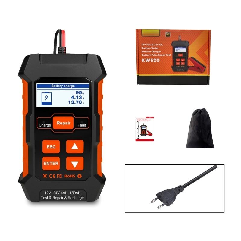 Battery Tester 100-2000CCA Battery System Analyzers Charging Cranking Test Tools