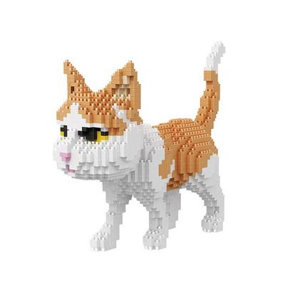 Nanoblok žlutá strakatá kočka 1390ks