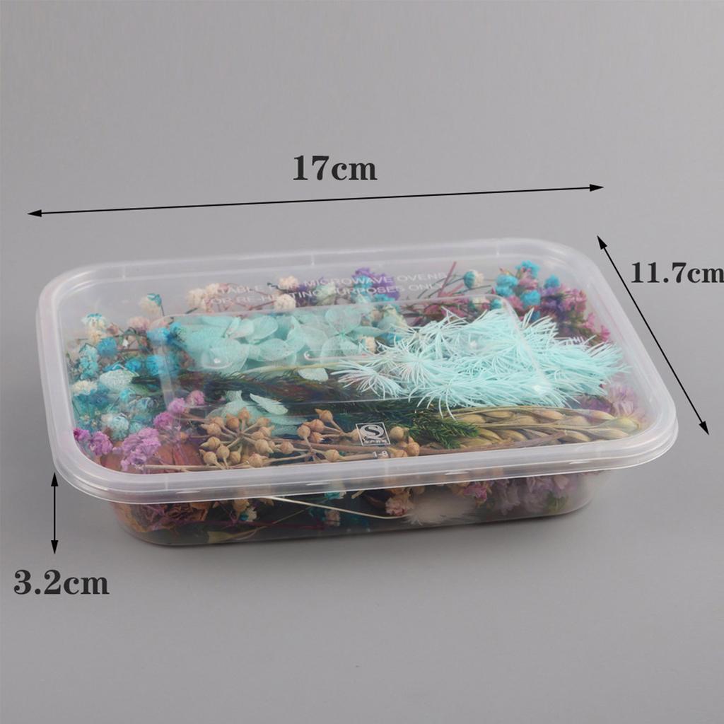 Schachteln Echte Trockenblumen Epoxidharz Trockenpflanzen Anhänger Für Aromatherapie Kerze Halskette Schmuckherstellung Basteln DIY Zubehör