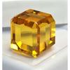 Natural Yellow Color Sapphire 15-17 Ct Cube Cut Certified Stunning Gemstone